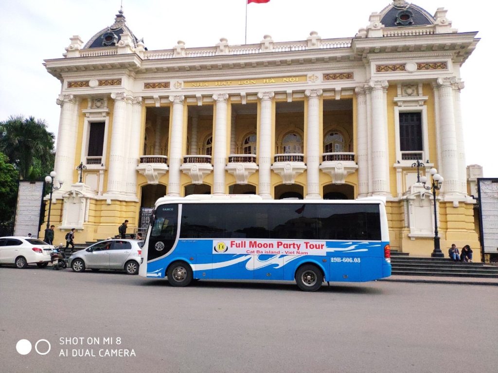 Cat Ba island to Ninh Binh by Seating Bus Departure 13.00pm