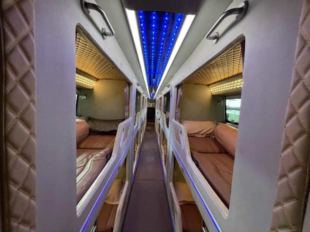 Sapa to Hanoi Vip Cabin Bus