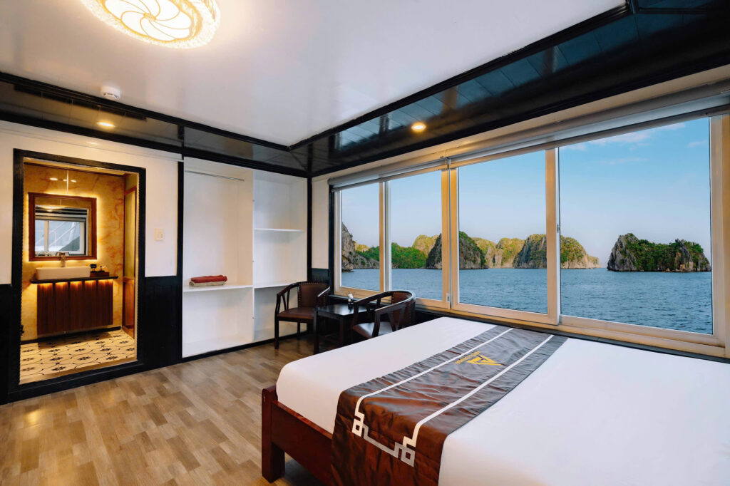 From Cat Ba island 2-Days Lan Ha Bay Cruise