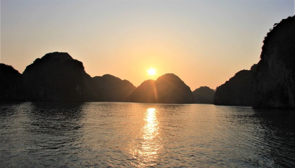 Lan Ha Bay Sunset