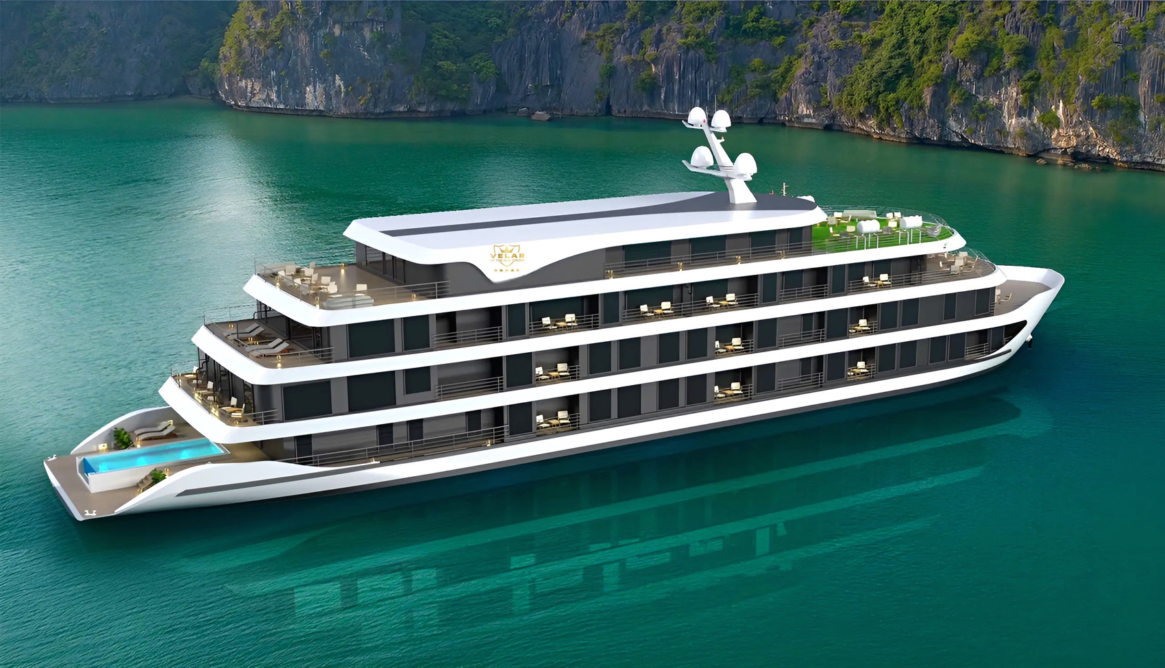 Velar Of The Seas Cruise – Halong Bay – Lan Ha Bay