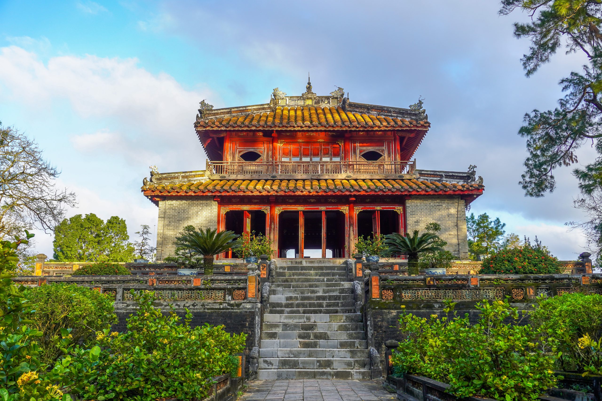 Minh Mang Tomb in Hue