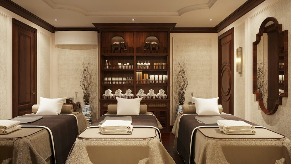 Spa Room on Bai Tu Long Luxury Cruise