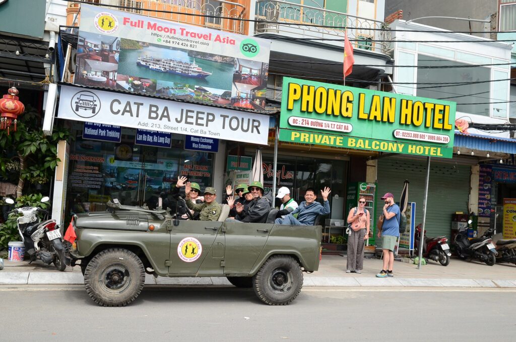 Cat Ba Vintage US Army Jeep Tour