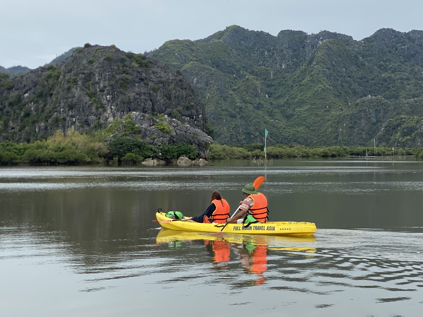 Cat ba Kayaking Tour in Phu Long Mangrove