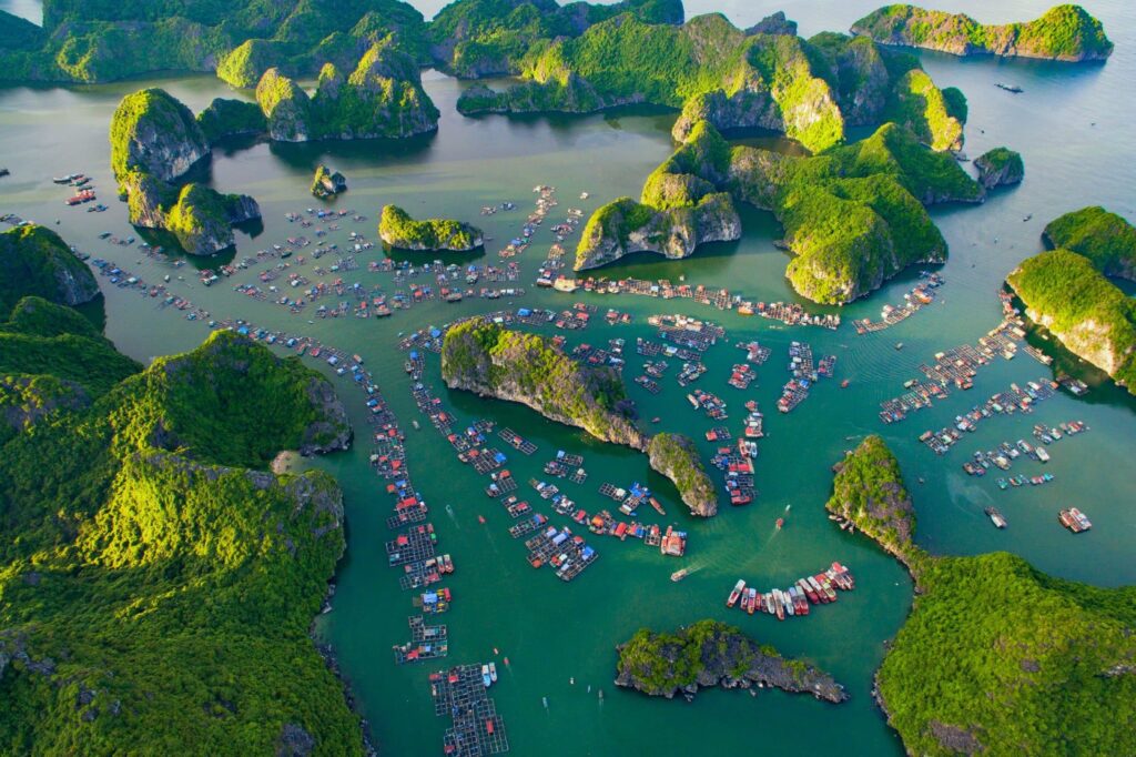 Lan Ha Bay Floating Fishing Village